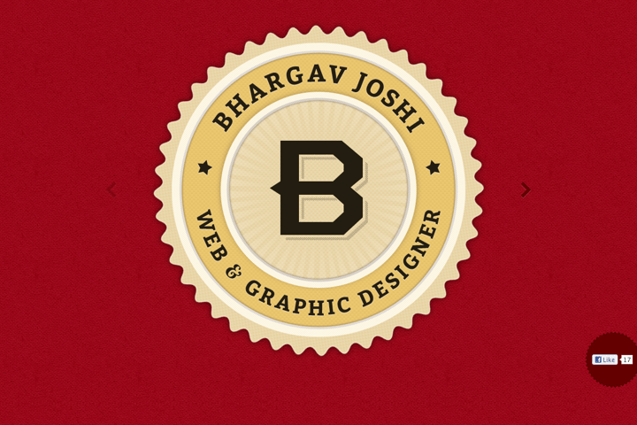 Bhargav Joshi website preview